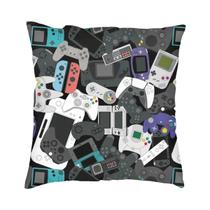All Throw Pillow Cover para Gaming Video Game Controller, Vintage Pillowcover, Home Decor