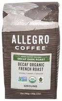 Allegro Coffee Café Orgânico Descafeinado French Roast Moído 340 g Allegro Coffee Café Orgânico Descafeinado French Roast Moído 340 g