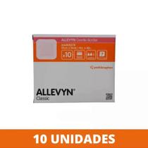 Allevyn Gentle Border 10X10CM - Caixa C/10 Um. - Smith and Nephew Allevyn Gentle Border 10X10CM - Caixa C/10 Um. - Smith and Nephew