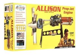 Allison Prop Jet 501-D13 Engine - 1/10 - Atlantis H1551