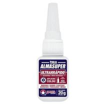 ALMASUPER ULTRARRAPIDO Cianoacrilato 20g - ALMATA QUIMICA ALMASUPER ULTRARRAPIDO Cianoacrilato 20g - ALMATA QUIMICA