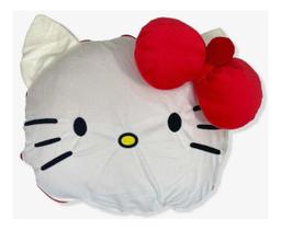 Almofada 2 Em 1 Manta Com Ziper Hello Kitty