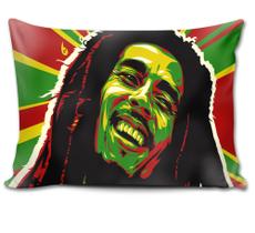 Almofada 27x37 Bob Marley Reggae King Decoração Presente - Hot Cloud Shop