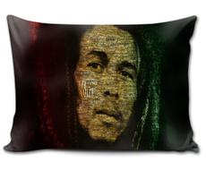 Almofada 27x37 Bob Marley Reggae Rastafari Decoração - Hot Cloud Shop