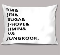 Almofada 27x37 BTS Army Kpop Boyband Idol Bangtan Boys