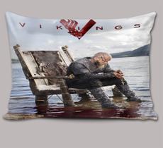 Almofada 27x37 Vikings Bjorn Serie Decoração Presente - Hot Cloud Shop