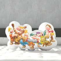 Almofada 3D Avulsa Branca de Neve e os Sete Anões - Disney