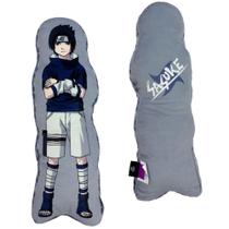 Almofada 3d Sasuke Uchiha Aveludada 54x19 Cm Oficial Naruto - Zona Criativa