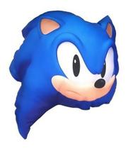 Almofada 3d Sonic Ouriço Azul Jogo Game Sega Tails Almofada 3d Sonic Ouriço Azul Jogo Game Sega Tails
