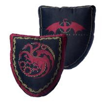 Almofada 3D Targaryen House Of The Dragon Casa Do Dragão Aveludada Oficial HBO