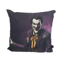 Almofada 40Cm Aveludada Coringa Injustice Dc Comics Oficial