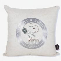 Almofada 40x40 Comfort e Security Snoopy Zona Criativa Almofada 40x40 Comfort e Security Snoopy Zona Criativa