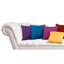 Almofada 40x40cm Microfibra Com Refil Siliconado Trisoft