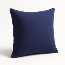Almofada 42cm Decorativa Suede Fofinha Para Sofá E Cadeira Azul Marinho Almofada 42cm Decorativa Suede Fofinha Para Sofá E Cadeira Azul Marinho