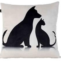Almofada 45x45 Cat Dog Modelo 2020 CortBrás Almofada 45x45 Cat Dog Modelo 2020 CortBrás