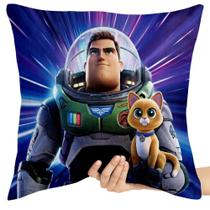 Almofada 45x45 cheia Buzz Lightyear gatinho