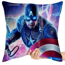 Almofada 45x45 cheia Capitão América digno