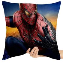 Almofada 45x45 cheia Homem Aranha negro