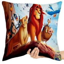 Almofada 45x45 cheia Rei Leão personagens