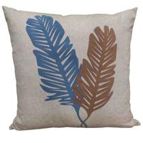 Almofada 55x55 Dominique 03 Linho Bege Rose Toque de Arte Almofada 55x55 Dominique 03 Linho Bege Rose Toque de Arte