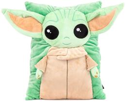 Almofada aconchegante Jay Franco Star Wars The Mandalorian Grogu Almofada aconchegante Jay Franco Star Wars The Mandalorian Grogu