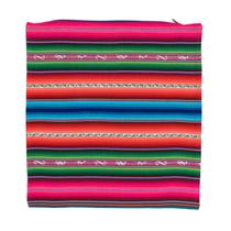 Almofada Aguayo Retangular Listras Coloridas