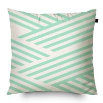 Almofada Algodão Serigrafada Aram 40x40cm Tiffany