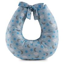 Almofada amamentação amamentar menina menino - estrela azul bebê