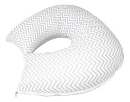 Almofada Amamentação Cinza Antifúngica Antimite Bebê Querido