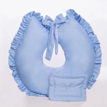 Almofada Amamentação Com Apoio De Braço Menino e Menina