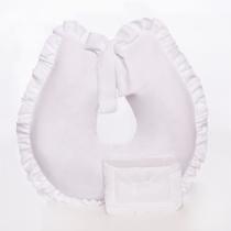 Almofada Amamentação Com Apoio De Braço Menino e Menina