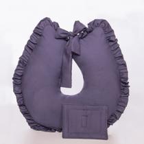 Almofada Amamentação Com Apoio De Braço Menino e Menina