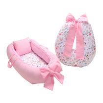 Almofada Amamentação com Ninho Redutor Para Bebê Menina Menino