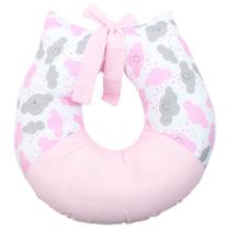 Almofada Amamentação Light Nuvenzinha Rosa