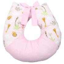Almofada Amamentação Light Safari Rosa