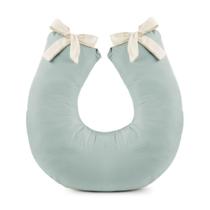 Almofada Amamentação Lisa Luxo Capa Com Zíper Almofada Amamentação Lisa Luxo Capa Com Zíper