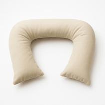 Almofada Amamentação Suede Bege Fibra Siliconada Confort Almofada Amamentação Suede Bege Fibra Siliconada Confort