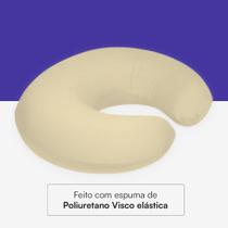 Almofada Amamentação Travesseiro Nasa Para Amamentar Envio Rápido - Bege