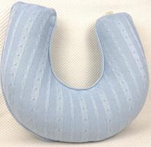Almofada Amamentação Tricot Trança Ergonômica Macia Premium