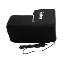 Almofada Anti-Stress Grande Em Formato De Tecla Enter USB Para Programadores E Trabalhadores