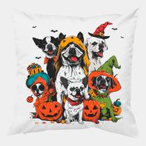 Almofada Antialérgica 30x30 HALLOWEEN CACHORROS FANTASIAS 3 Almofada Antialérgica 30x30 HALLOWEEN CACHORROS FANTASIAS 3