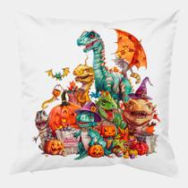 Almofada Antialérgica 30x30 HALLOWEEN DINOSSAUROS TURMA 2