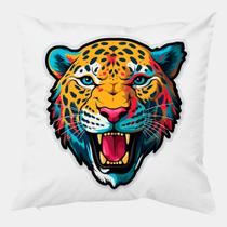 Almofada Antialérgica 30x30 ONCA PINTADA COLORIDA 1 Almofada Antialérgica 30x30 ONCA PINTADA COLORIDA 1