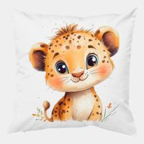 Almofada Antialérgica 30x30 ONCA PINTADA FILHOTE
