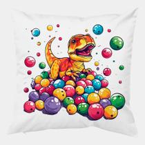 Almofada Antialérgica 40x40 PISCINA DE BOLINHAS DINOSSAURO 1