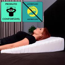 Almofada Antirefluxo Microfibra com Capa 70x82x14cm Almofada Antirefluxo Microfibra com Capa 70x82x14cm