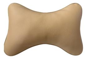 Almofada Apoio Cervical De Pescoço E Cabeça Em material sintético Bege Bege Almofada Apoio Cervical De Pescoço E Cabeça Em material sintético Bege Bege