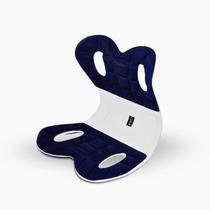 Almofada Apoio Lombar Cadeira Correção Coluna M - AZUL