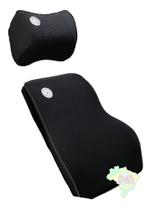Almofada Apoio Lombar E Pescoço Espuma Banco Carro Ergonómic Almofada Apoio Lombar E Pescoço Espuma Banco Carro Ergonómic