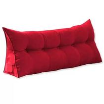 Almofada Apoio para Cabeceira 100cm Solteiro Suede Mel Almofada Apoio para Cabeceira 100cm Solteiro Suede Mel